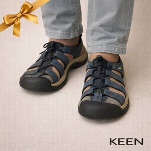 Keen Cinch Sandals Blue Gray Size 13